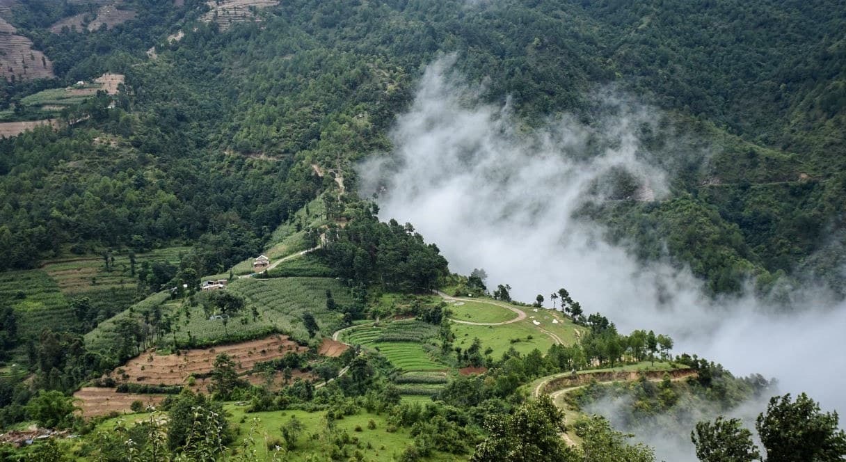 Herkunftsregion der Timur-Pflanze in Nepal